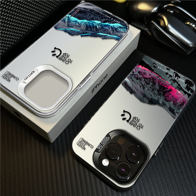 Silver Moonlight iPhone Case – Trendy & Protective